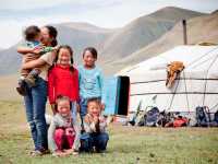 A local family, Mongolia |  Cam Cope