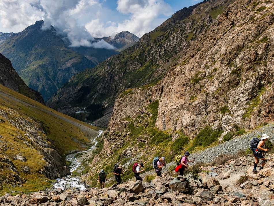 Hiking in the Tan Shan Mountains of Kyrgyzstan | Lachlan Gardiner